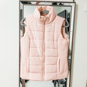 Front zip puffer vest
